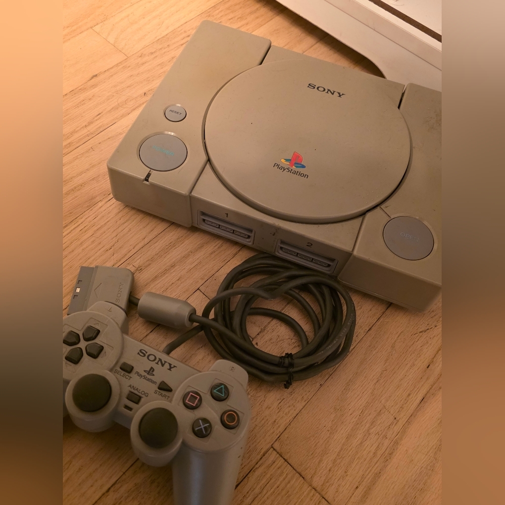 Sony PlayStation Console in Gray